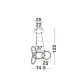 Suspensie FOLIGNO Nova Luce Modern, Led, 7272801, Grecia