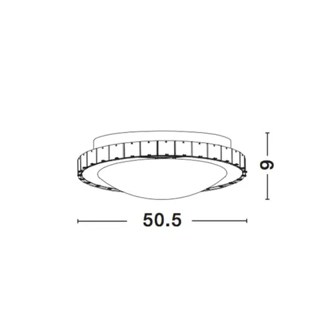 Plafoniera PALERMO Nova Luce Elegant, E27, 7311403, Grecia