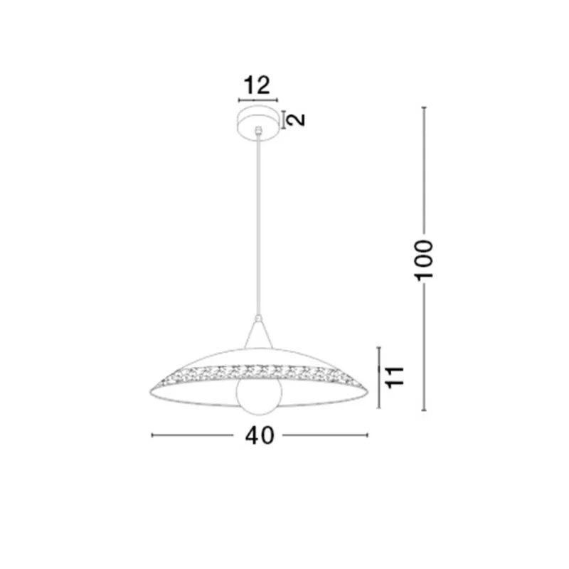 Pendul VERONA Nova Luce Clasic, E27, 7326323, Grecia