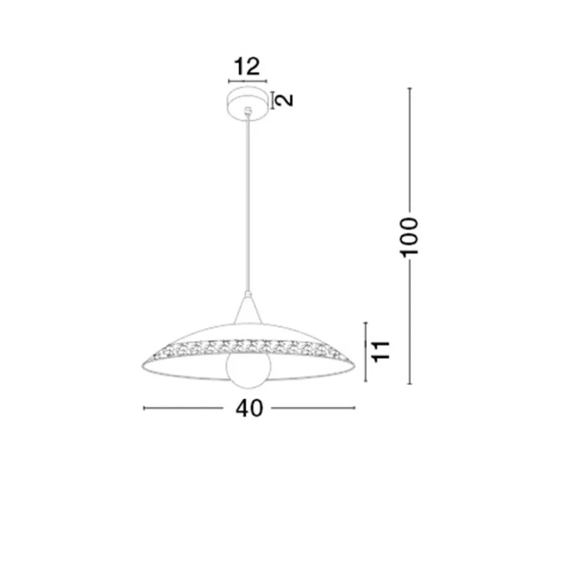 Pendul VERONA Nova Luce Clasic, E27, 7326324, Grecia