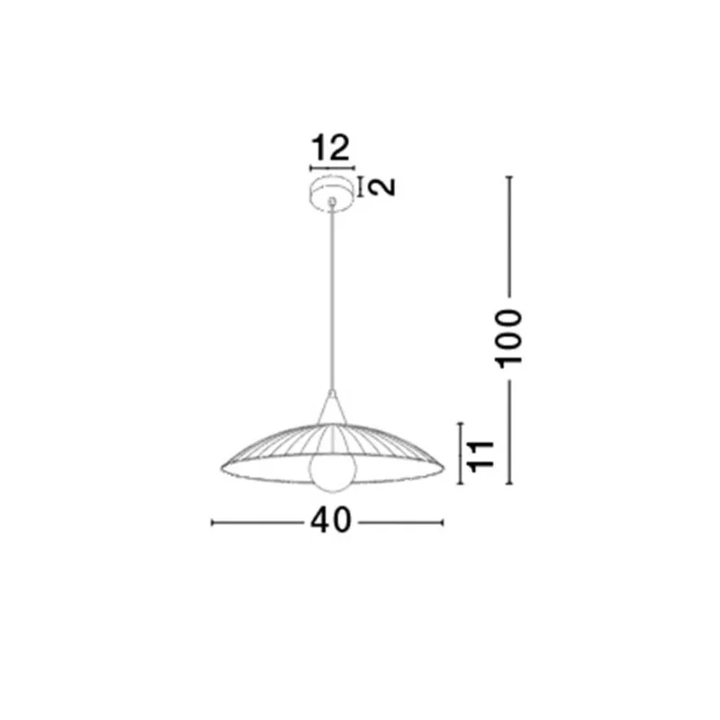Pendul SHELL Nova Luce Clasic, E27, 7326501, Grecia