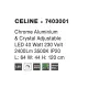 Suspensie CELINE Nova Luce Modern, Led, 7403001, Grecia
