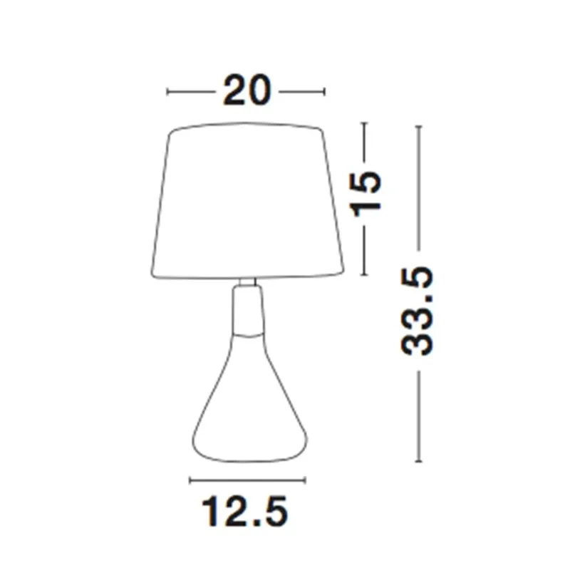 Veioza MONTES Nova Luce Modern, E14, 7605167, Grecia