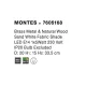 Veioza MONTES Nova Luce Modern, E14, 7605168, Grecia