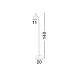 Lampadar GARRIE Nova Luce Modern, E14, 7605169, Grecia