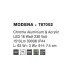 Aplica Baie MODENA Nova Luce Modern, Led, 787002, Grecia