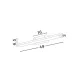 Aplica Baie VANESE Nova Luce Modern, Led, 787005, Grecia
