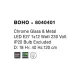 Pendul BOHO Nova Luce Modern, E27, 8040401, Grecia