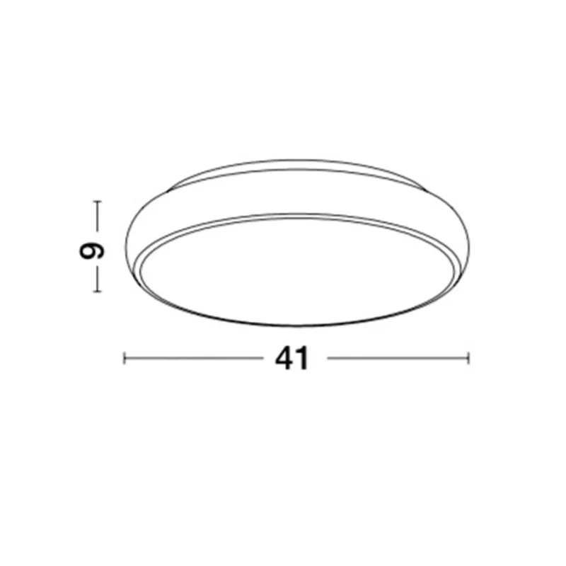 Plafoniera GAP Nova Luce Modern, Led, 8100981, Grecia