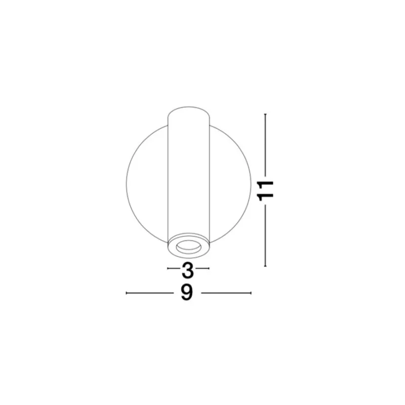Aplica LAREDO Nova Luce Modern, Led, 8140521, Grecia