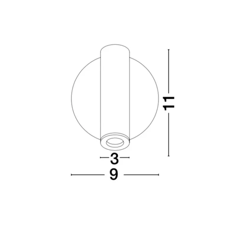 Aplica LAREDO Nova Luce Modern, Led, 8140522, Grecia