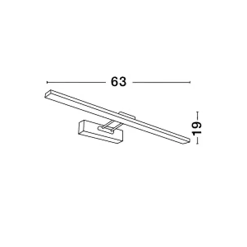 Aplica Baie ROSA Nova Luce Modern, Led, 8141291, Grecia