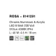 Aplica Baie ROSA Nova Luce Modern, Led, 8141291, Grecia