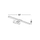 Aplica Baie ROSA Nova Luce Modern, Led, 8142281, Grecia