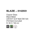 Suspensie BLAZE Nova Luce Modern, E27, 8142681, Grecia