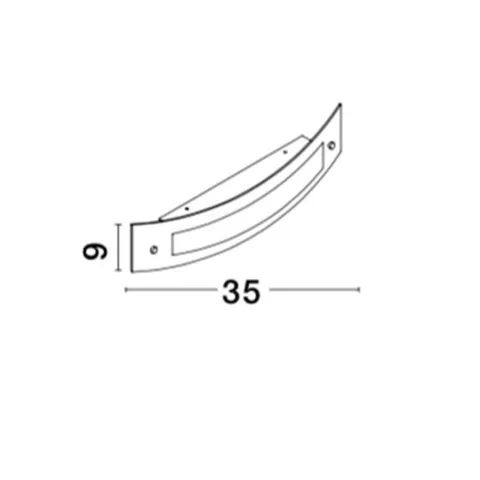 Aplica THELTA Nova Luce Elegant, E14, 83325802, Grecia