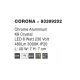 Plafoniera CORONA Nova Luce Modern, Led, 83399202, Grecia