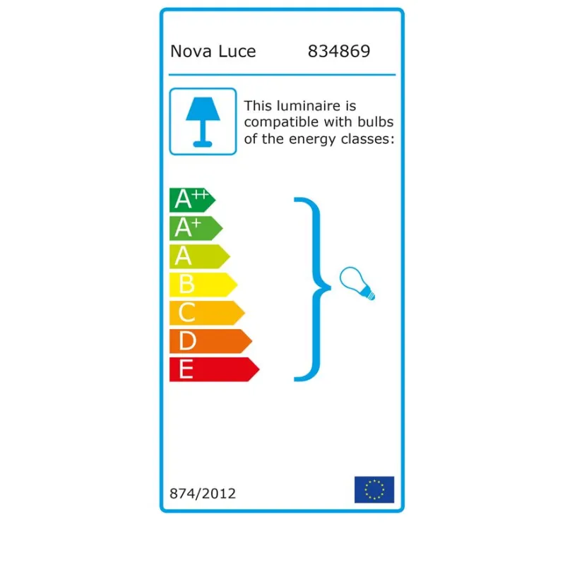 Pendul Tehnic GIA Nova Luce Modern, GU10, 834869, Grecia