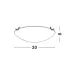 Plafoniera QUALE Nova Luce Modern, E27, 8361601, Grecia