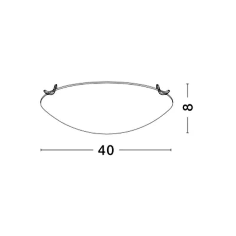 Plafoniera QUALE Nova Luce Modern, E27, 8361602, Grecia