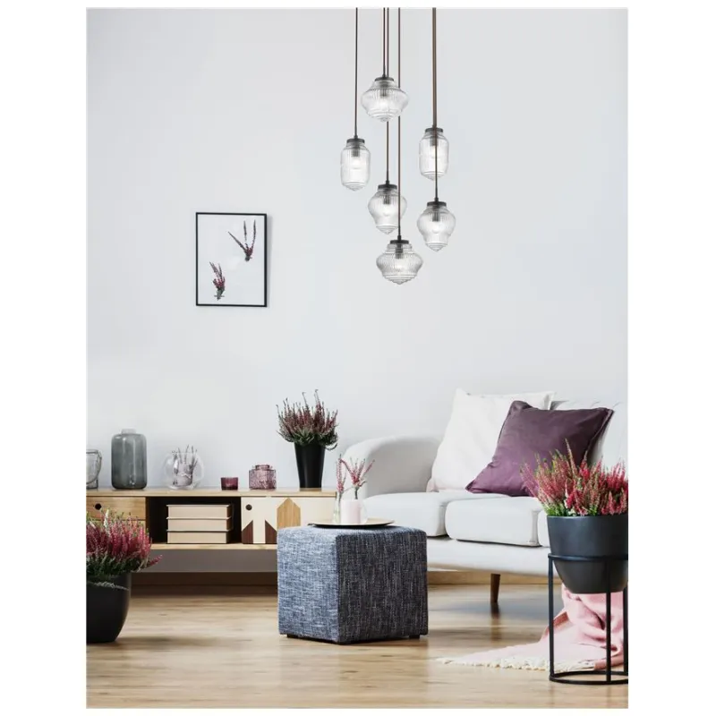 Suspensie NORD Nova Luce Modern, E14, 838186, Grecia