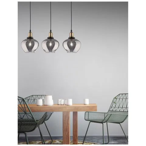 Pendul CEDRO Nova Luce Modern, E27, 8436405, Grecia