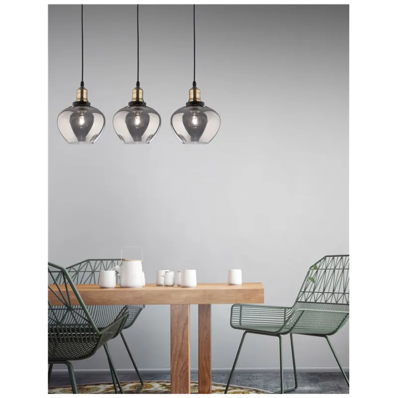 Pendul CEDRO Nova Luce Modern, E27, 8436405, Grecia