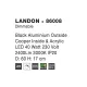 Plafoniera LANDON Nova Luce Modern, Led, 86008, Grecia