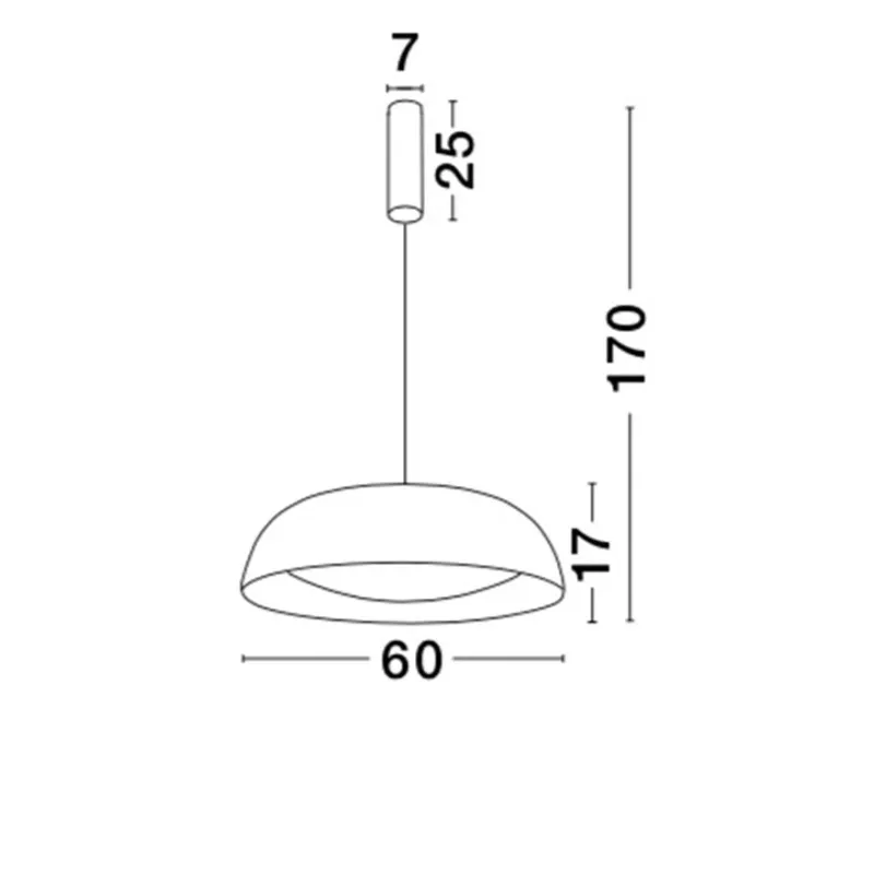 Suspensie LANDON Nova Luce Modern, Led, 86009, Grecia
