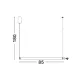 Suspensie ORLANDO Nova Luce Modern, Led, 86016802, Grecia
