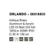 Suspensie ORLANDO Nova Luce Modern, Led, 86016803, Grecia