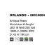 Suspensie ORLANDO Nova Luce Modern, Led, 86016804, Grecia
