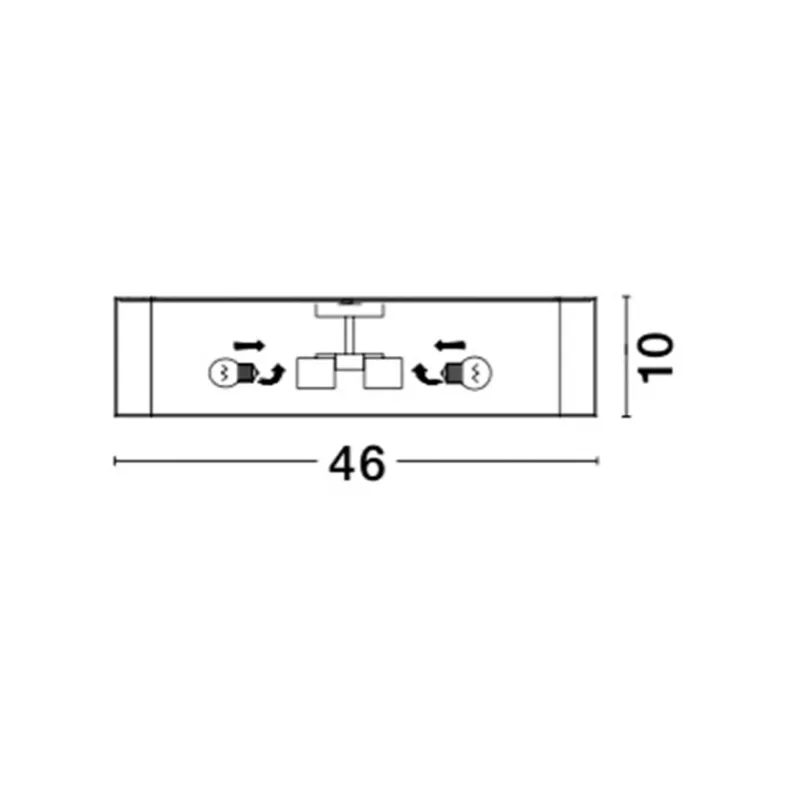 Plafoniera RAGU Nova Luce Modern, E27, 866605, Grecia