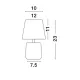 Veioza ALICIA Nova Luce Modern, E14, 8805201, Grecia