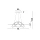 Suspensie DANTE Nova Luce Modern, Led, 9008012, Grecia