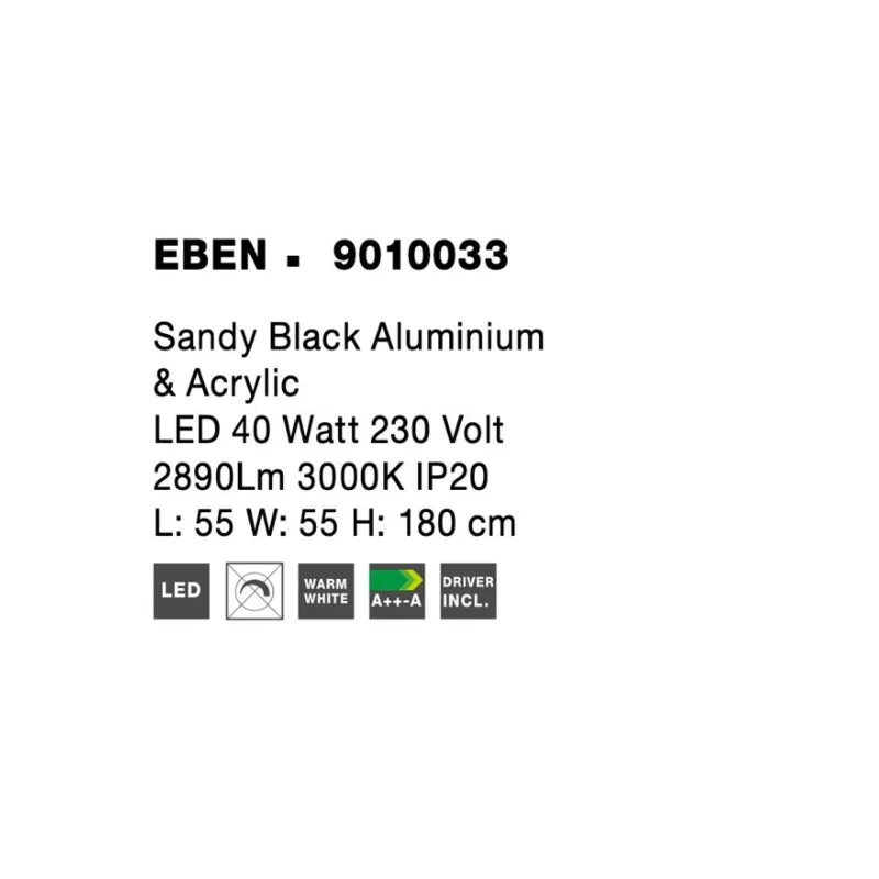 Suspensie LIOR Nova Luce Modern, Led, 9010033, Grecia