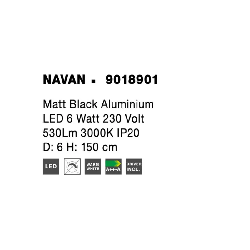 Pendul NAVAN Nova Luce Modern, Led, 9018901, Grecia