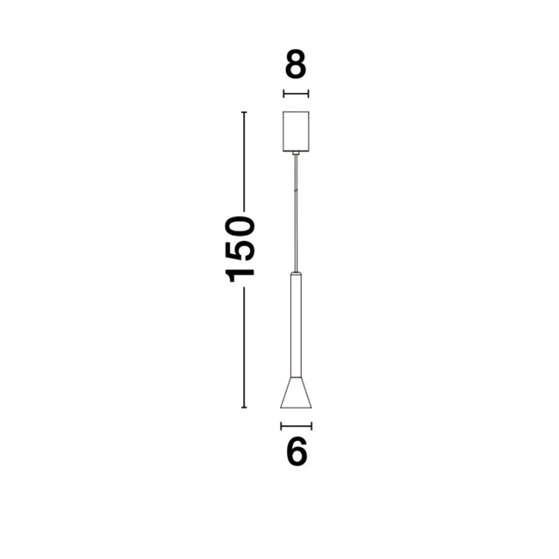 Pendul NAVAN Nova Luce Modern, Led, 9018902, Grecia