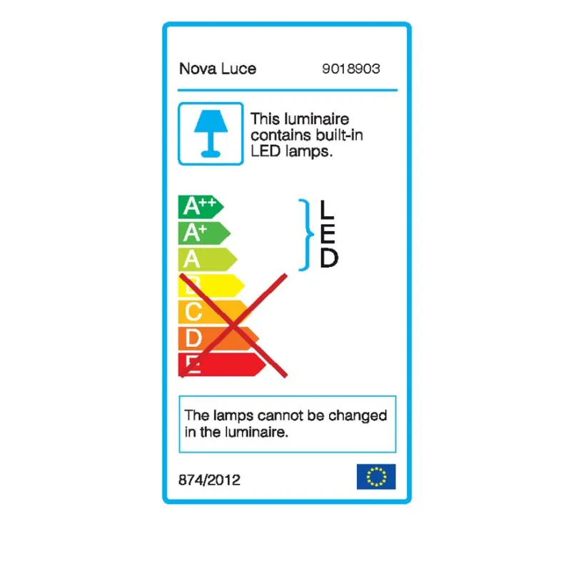 Pendul NAVAN Nova Luce Modern, Led, 9018903, Grecia