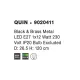 Pendul QUIN Nova Luce Modern, E27, 9020411, Grecia