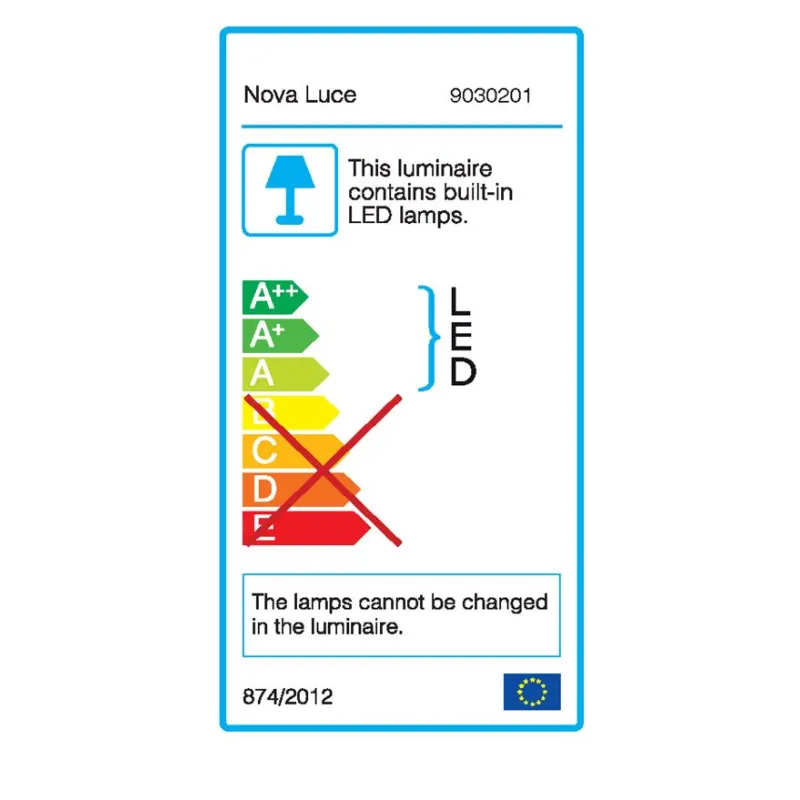Aplica Tehnica CLIP Nova Luce Modern, Led, 9030201, Grecia