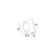 Aplica Tehnica CLIP Nova Luce Modern, Led, 9030202, Grecia