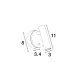 Aplica Tehnica CLIP Nova Luce Modern, Led, 9030203, Grecia