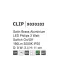 Aplica Tehnica CLIP Nova Luce Modern, Led, 9030203, Grecia