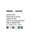 Aplica Tehnica PENOR Nova Luce Modern, Led, 9081221, Grecia