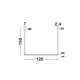 Suspensie ELETTRA Nova Luce Modern, Led, 9088101, Grecia