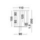 Suspensie ELETTRA Nova Luce Modern, Led, 9088105, Grecia