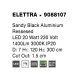 Pendul ELETTRA Nova Luce Modern, Led, 9088107, Grecia