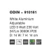 Aplica ODIN Nova Luce Modern, Led, 910161, Grecia