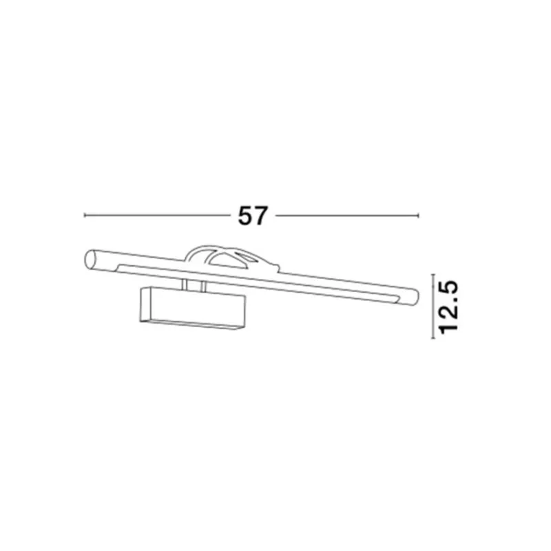 Aplica Baie TIFFANY Nova Luce Modern, Led, 9141288, Grecia